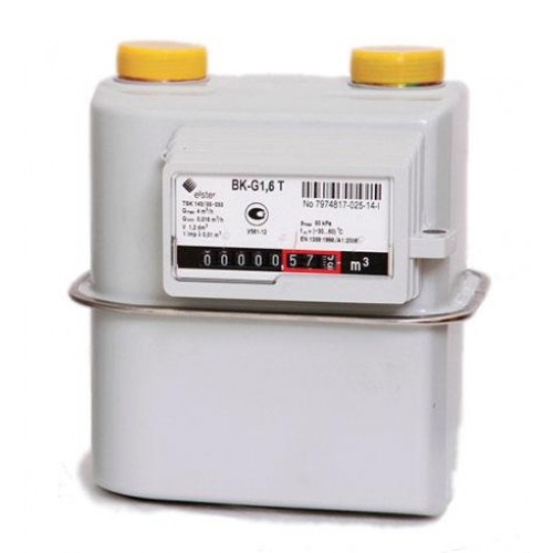 Μετρητής Aερίου 8kg/h 2 bar G4 Meter Italia