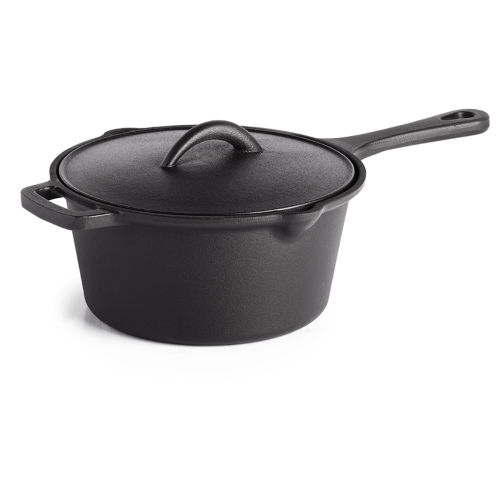 Μαντεμένιο κατσαρολάκι 19cm με καπάκι Napoleon