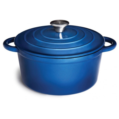 Μαντεμένια κατσαρόλα 4lt με επισμάλτωση πορσελάνης 24cm Napoleon