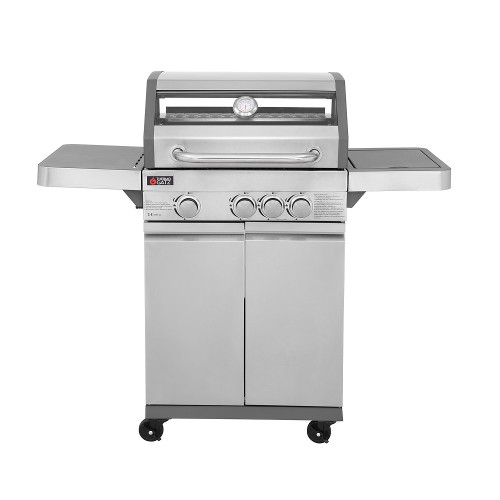Ψησταριά υγραερίου GS GRILL VIEW 3+1 ΙΝΟΧ Thermogatz Ψησταριά υγραερίου GS GRILL VIEW 3+1 ΙΝΟΧ Thermogatz