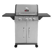 Ψησταριά υγραερίου GS GRILL ELITE 3+1 INOX Thermogatz
