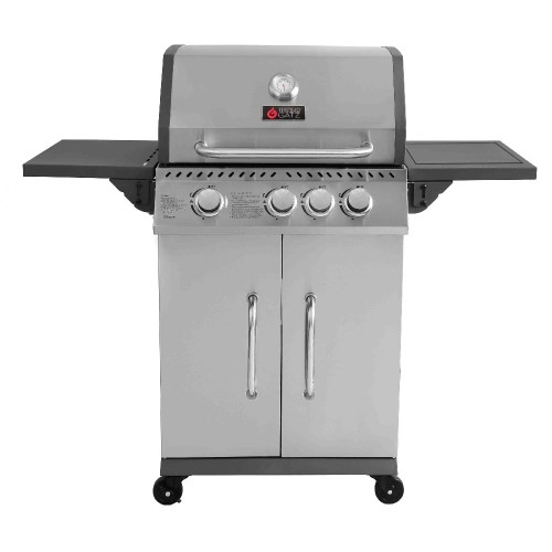 Ψησταριά υγραερίου GS GRILL ELITE 3+1 INOX Thermogatz Ψησταριά υγραερίου GS GRILL ELITE 3+1 INOX Thermogatz