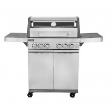 Gas grill GS GRILL VIEW 4+1+1 ΙΝΟΧ Thermogatz