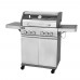 Ψησταριά υγραερίου GS GRILL VIEW 4+1+1 ΙΝΟΧ Thermogatz