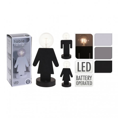 Επιτραπέζιο LED φωτιστικό μπαταρίας Women shape λευκό HZ1911460 FILAMENT