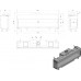 Ενεργειακό τζάκι LEO/P/200/G31/37MBAR 8,5-17 kW δεξιά γωνία γκαζιού Kratki