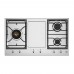 Εστία αερίου με Teppanyaki PM36 3 0G X Bertazzoni