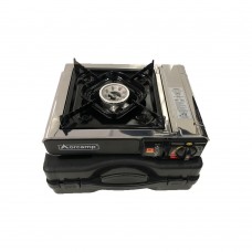 Portable gas stove CK-501 inox with case Orcamp