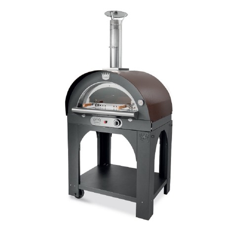 Φούρνος πίτσας υγραερίου PULCINELLA A GAS 100x80 COPPER Clementi