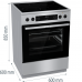 Κουζίνα ηλεκτρική GECS6C70XPA Gorenje Κουζίνα ηλεκτρική GECS6C70XPA Gorenje