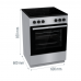 Κουζίνα ηλεκτρική GEC6A41SC Gorenje Κουζίνα ηλεκτρική GEC6A41SC Gorenje