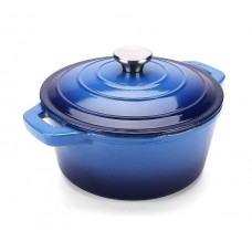 Κατσαρόλα μαντεμένια εμαγιέ για όλες τις εστίες 22cm Κατσαρόλα μαντεμένια εμαγιέ για όλες τις εστίες 22cm