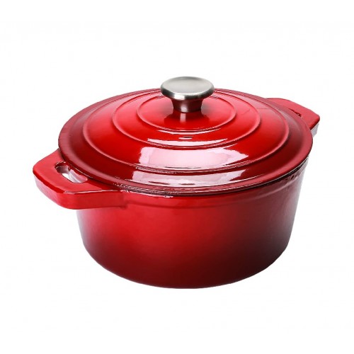 Κατσαρόλα μαντεμένια εμαγιέ 26cm για όλες τις εστίες Κατσαρόλα μαντεμένια εμαγιέ 26cm για όλες τις εστίες