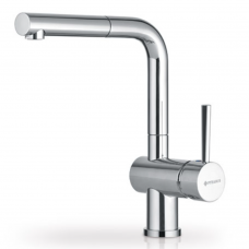 Μπαταρία κουζίνας με κεραμικούς δίσκους & εκτεινόμενο ντους Aladia Pyramis