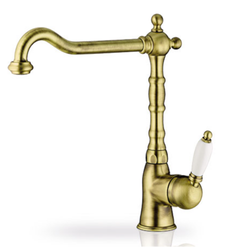 Μπαταρία κουζίνας Μπρονζέ με κεραμικούς δίσκους Baroque  Pyramis