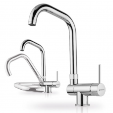 Μπαταρία κουζίνας χρωμέ με κεραμικούς δίσκους Contralto Pyramis