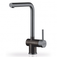 Μπαταρία κουζίνας PVD Gun Metal με κεραμικούς δίσκους Mandolin PVD Pyramis