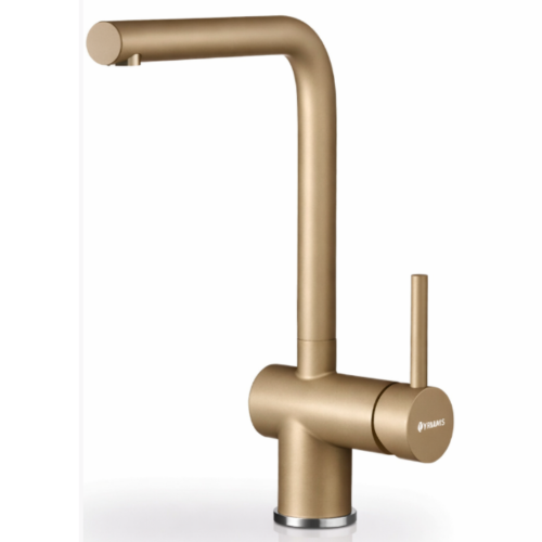 Μπαταρία κουζίνας Dark Beige με κεραμικούς δίσκους Mandolin Pyragranite Pyramis