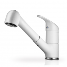 Μπαταρία κουζίνας με εκτεινόμενο ντους snow Festivo Pyramis