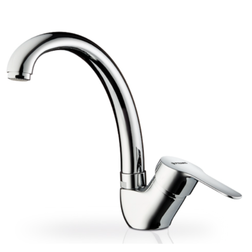 Μπαταρία κουζίνας χρωμέ με κεραμικούς δίσκους Mezzo Pyramis