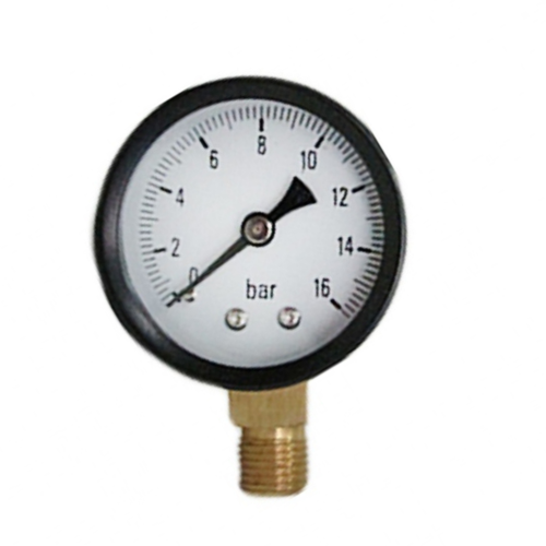 Μανόμετρο Ø52 1/4 0-16bar