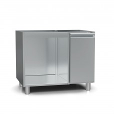 Ερμάριο inox φούρνων TGS αριστερά & δεξιά Thermogatz