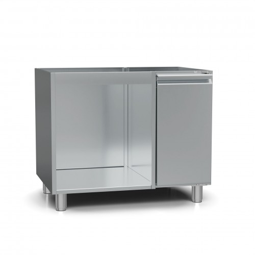 Ερμάριο inox φούρνων TGS αριστερά & δεξιά Thermogatz