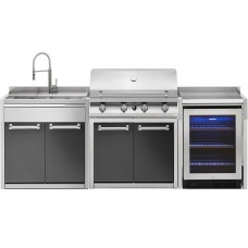 Κουζίνα εξωτερικής χρήσης SWING 9SK9BQRD25063AN Steel Κουζίνα εξωτερικής χρήσης SWING 9SK9BQRD25063AN Steel