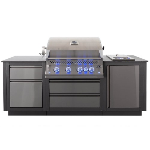 Εντοιχιζόμενη κουζίνα εξωτερικού χώρου Oasis με BIG32 700 Series Built-in Napoleon Εντοιχιζόμενη κουζίνα εξωτερικού χώρου Oasis με BIG32 700 Series Built-in Napoleon