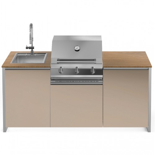 Κουζίνα εξωτερικής χρήσης GEA LATEMAR20080-QL-NA-CR Steel Κουζίνα εξωτερικής χρήσης GEA LATEMAR20080-QL-NA-CR Steel