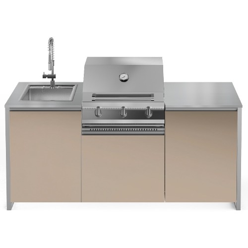 Κουζίνα εξωτερικής χρήσης GEA LATEMAR20080-XX-NA-CR Steel Κουζίνα εξωτερικής χρήσης GEA LATEMAR20080-XX-NA-CR Steel