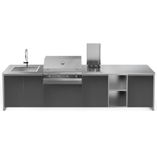 Κουζίνα εξωτερικής χρήσης GEA MARMOLADA35580-XX-NA-CR Steel Κουζίνα εξωτερικής χρήσης GEA MARMOLADA35580-XX-NA-CR Steel