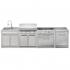 Κουζίνα εξωτερικής χρήσης SWING 9SK9BQCTRB34063SS Steel Κουζίνα εξωτερικής χρήσης SWING 9SK9BQCTRB34063SS Steel
