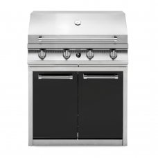 Μονάδα BBQ 90cm με δύο πορτάκια μαύρα SWING G9BS-4C-AN Steel Μονάδα BBQ 90cm με δύο πορτάκια μαύρα SWING G9BS-4C-AN Steel