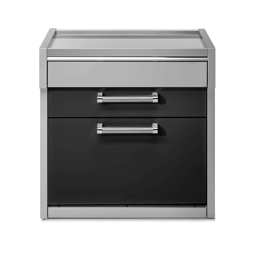 Μονάδα πάγκου 90cm με δύο συρτάρια μαύρα & ένα inox SWING G9C-P-AN Steel Μονάδα πάγκου 90cm με δύο συρτάρια μαύρα & ένα inox SWING G9C-P-AN Steel