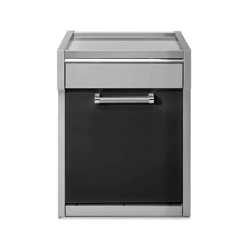 Παγομηχανή 70cm με πορτάκι μαύρο SWING GPG7-P-AN Steel