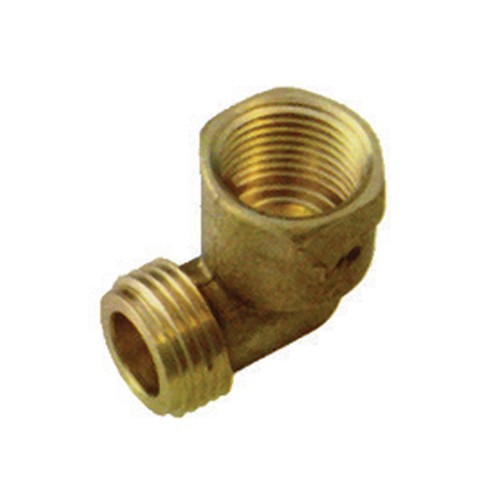 Γωνία ορειχάλκινη 1/2 αρσενικό - θηλυκό με πατούρα 