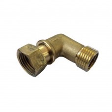 Γωνία ορειχάλκινη 1/2 αρσενικό με θηλυκό κινούμενο ρακόρ