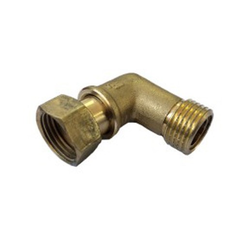 Γωνία ορειχάλκινη 1/2 αρσενικό με θηλυκό κινούμενο ρακόρ