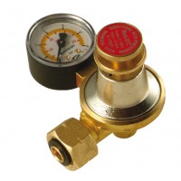 Ρυθμιστής υψηλής πίεσης 12 kg/h με μανόμετρο MONDIAL