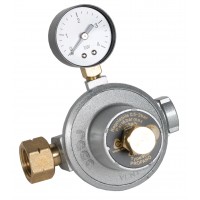 Ρυθμιστής υψηλής πίεσης 20~40 kg/h με μανόμετρο RECA  Ρυθμιστής υψηλής πίεσης 20~40 kg/h με μανόμετρο RECA