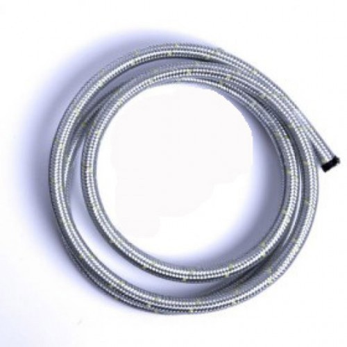 Εύκαμπτος σωλήνας αερίου με επένδυση μπλεντάζ Φ8 mm Eurogas 1μ.