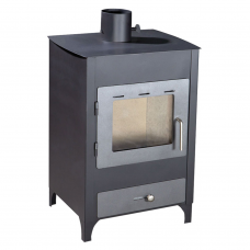 Steel wood stove 7.6kW Rizes Syrios