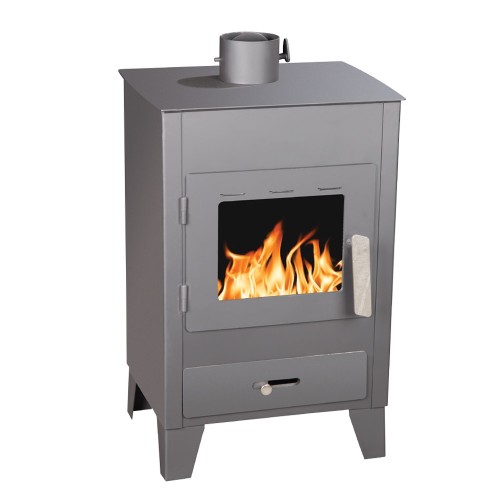 Χαλύβδινη ξυλόσομπα 7.6kW Rizes Syrios