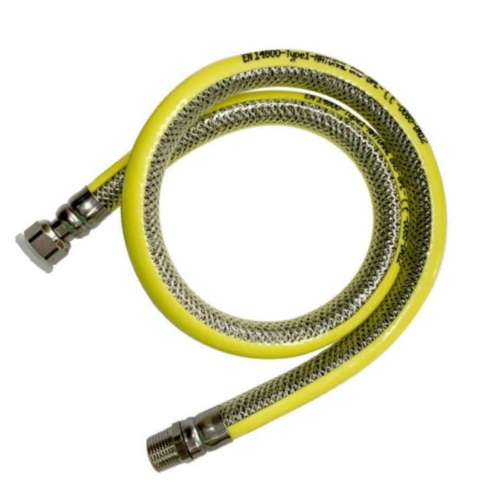 Εύκαμπτoς σύνδεσμος σταθερού μήκους 1/2 αρσ. - θηλυκό 50cm