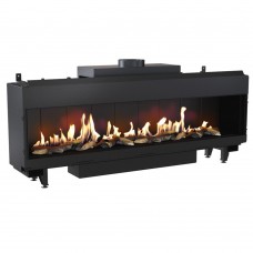 Τζάκι αερίου LEO/200/G31/37MBAR 8,5-17 kW Kratki