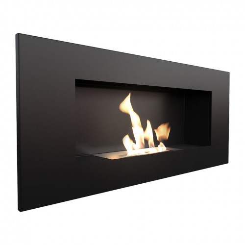 Επιτοίχια εστία βιοαιθανόλης 0.5lt DELTA2/BLACK/TUV KRATKI