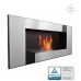 Επιτοίχια εστία βιοαιθανόλης DELTA2/BLACK/QUBE/TUV KRATKI
