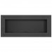 Επιτοίχια εστία βιοαιθανόλης JULIET/1500/TUV/BLACK KRATKI