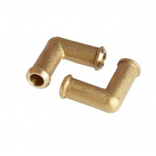 Elbow hose coupling ∅12/12 brass